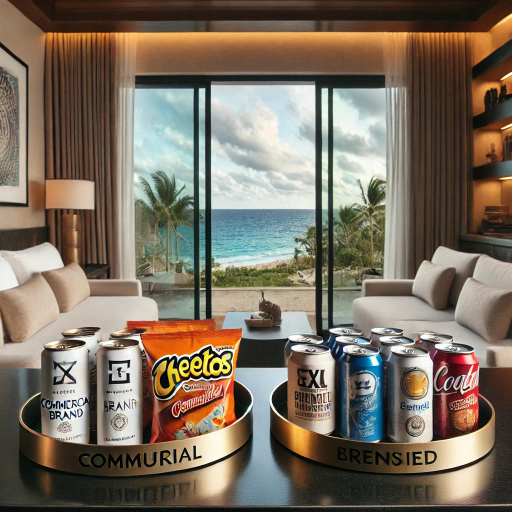 El Costo Oculto de Ofrecer Snacks de Marca Comercial en Hoteles de Lujo en México 🇲🇽
