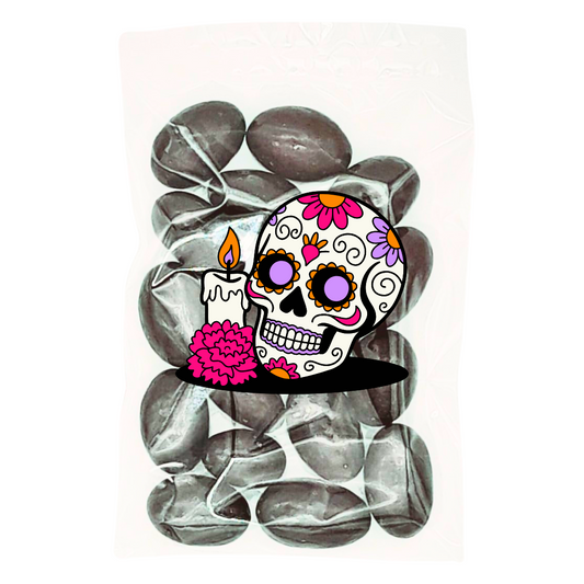 Almendras con Chocolate sin Azúcar Día de Muertos