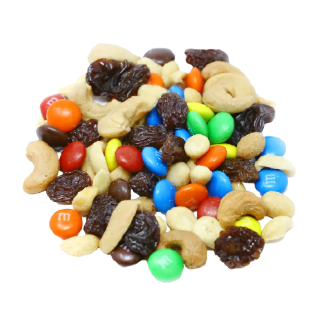Mix Clásico con M&M's, Pasas, Almendras y Nuez de la India
