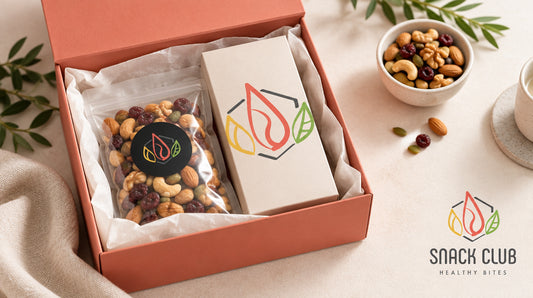 Ideas de regalos corporativos con snacks personalizados para tus clientes y equipo