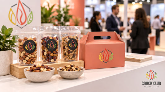 Cómo elegir snacks personalizados para eventos, expos y ferias de negocios