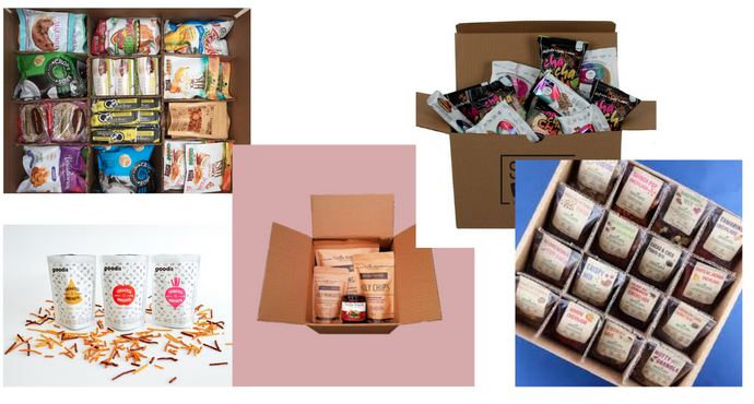 5 Cajas de suscripción de snacks saludables