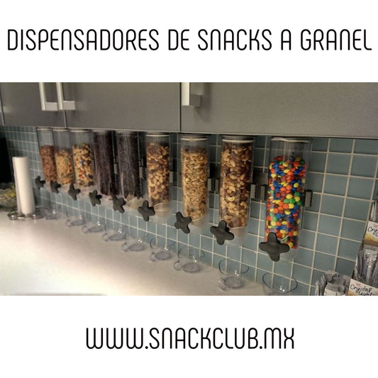 AYUDA A LA ECOLOGÍA CON SNACKS A GRANEL EN TU OFICINA