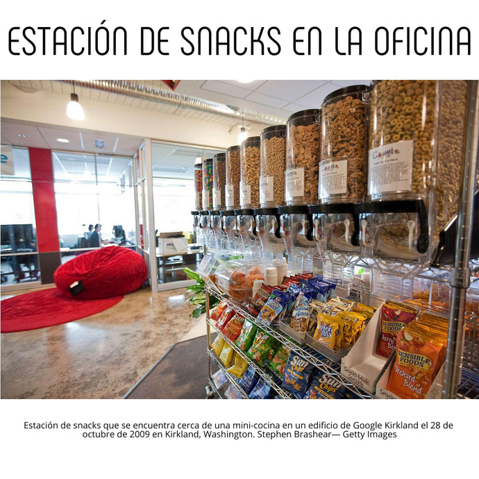 4 Tips para Organizar los Snacks en tu Oficina de acuerdo a la Hora del Día