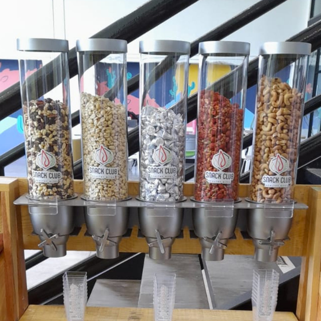 Estación de snacks a granel para la oficina by Snack Club
