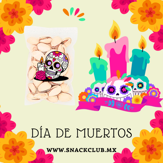 Pistaches Salados Día de Muertos