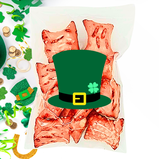 Pretzels Rellenos con Crema de Cacahuate St. Patricks Day 2026