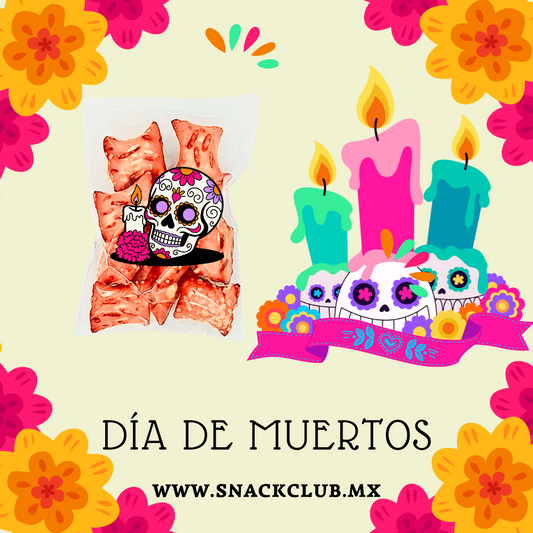 Pretzels Rellenos Día de Muertos