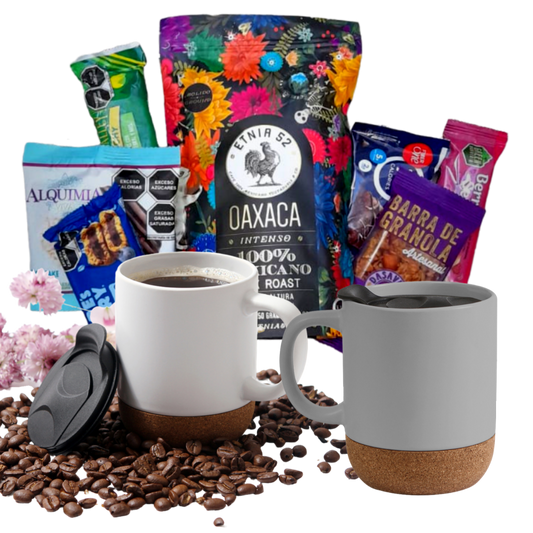 "¡Snacks y Sorbos de Café!" - ¡La Caja de Regalo Ideal para Empleados!